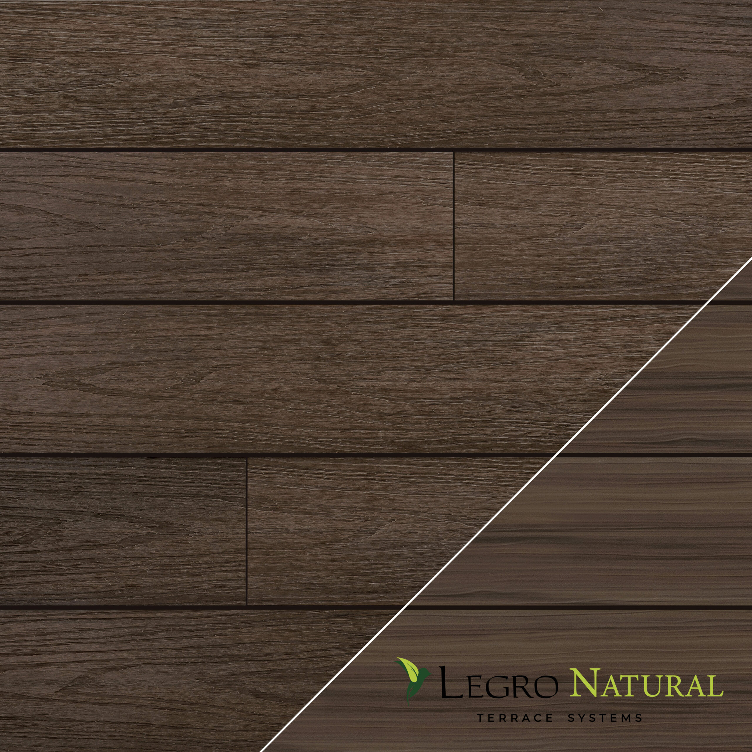 Terrassendiele LEGRO Natural DS 14 Walnut 138*22*3000