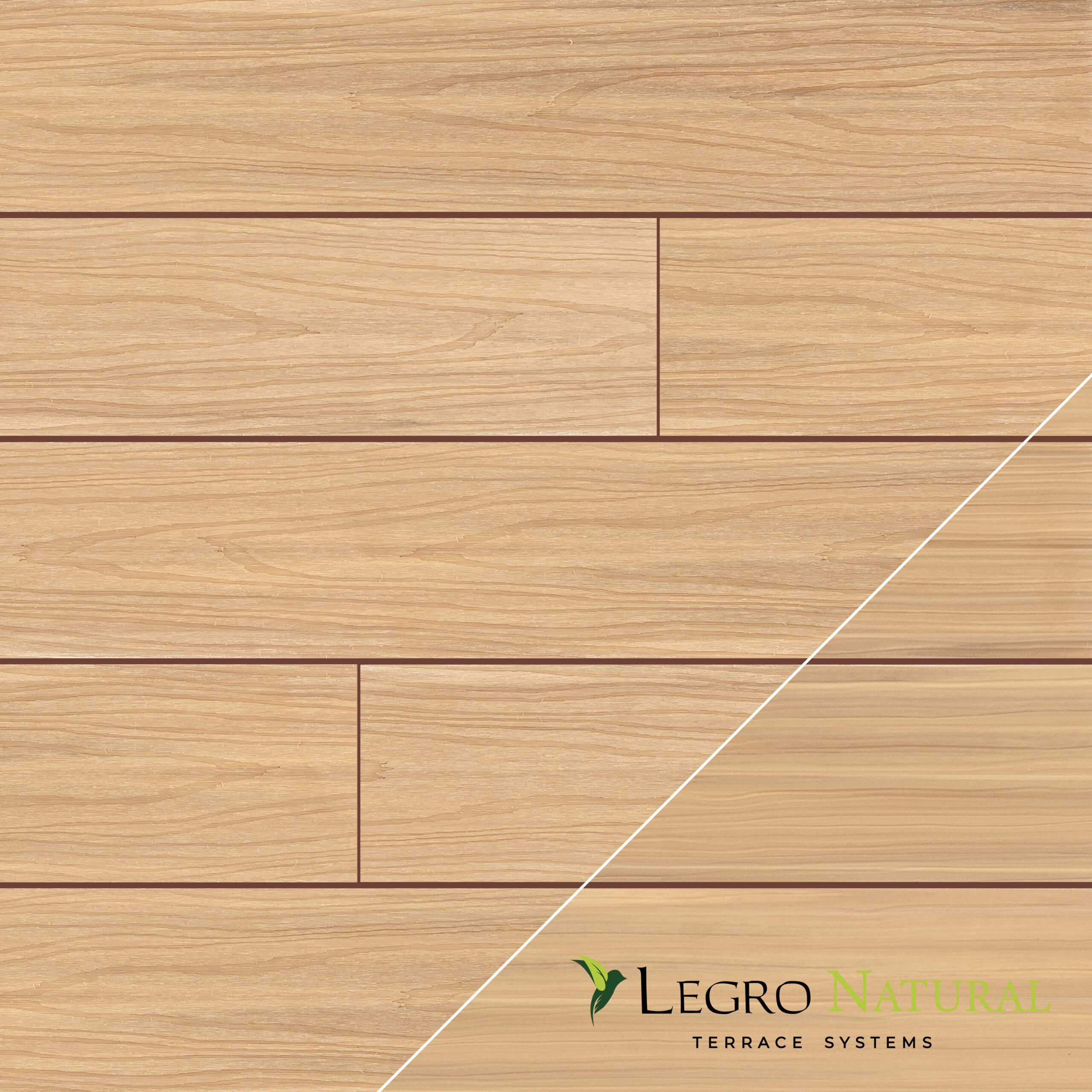 Terrassendiele LEGRO Natural DS 14 Maple 138*22*3000
